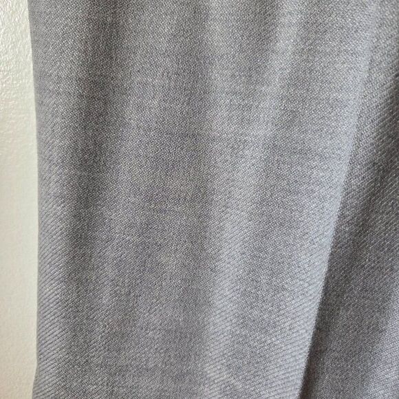 LIKE NEW LAFAYETTE 148 NEW YORK GATES LIGHT GREY WOOL PANTS WOMENS SIZE 10 - Picture 6 of 16